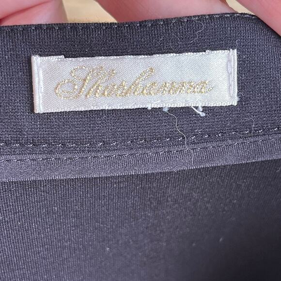 Shoshanna Black Scoop Neck Sheath Dress With Pockets Size S - Picture 7 of 8